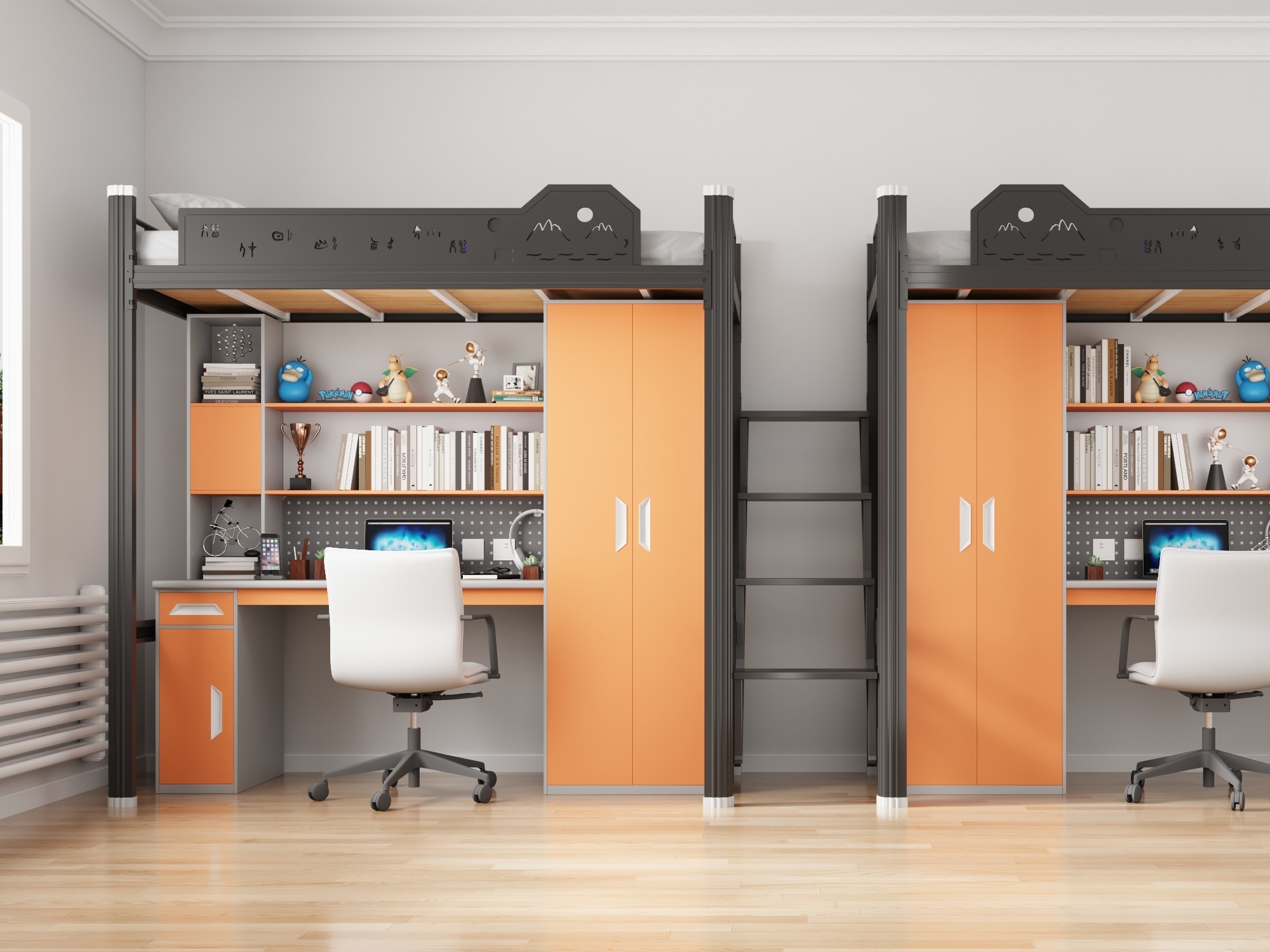 鋼制公寓床宿舍床：堅固、實用與舒適的完美結(jié)合